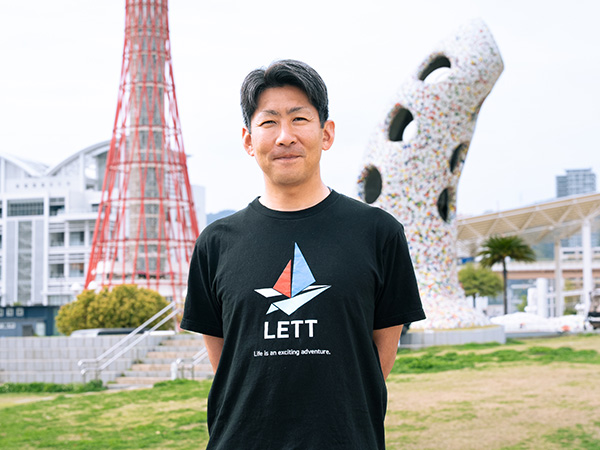 LETT株式会社  代表取締役 志岐 遼介